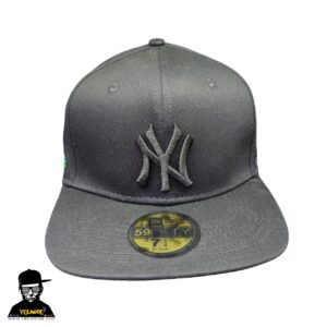 کلاه کپ فیت بک مشکی ساده NY