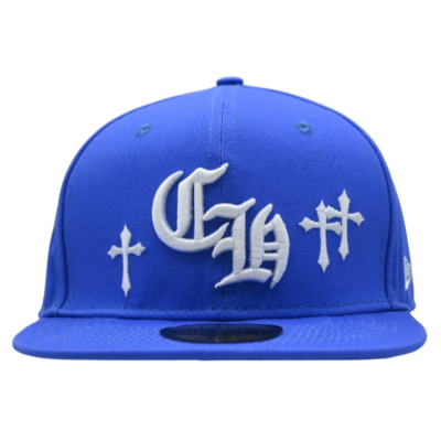 کلاه کپ فیت بک آبی LA