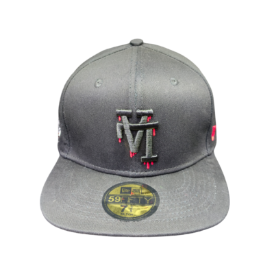 کلاه کپ فیت بک مشکی LA