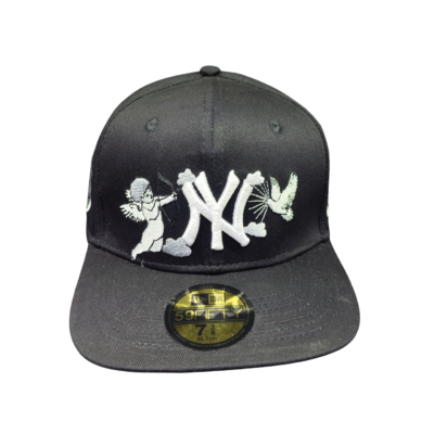 کلاه کپ فیت بک مشکی NY