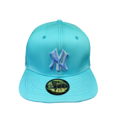 کلاه کپ فیت بک آبی NY